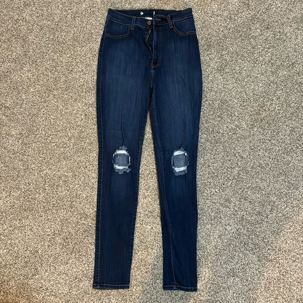 Destroyed High Rise Jeggings